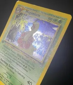 Meganium 11/111 Neo Genesis Holo 1st Edition - Pokemon Card - Image 4
