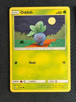 Oddish~ Cute Asako Ito Crochet Pokemon Cards - Image 1