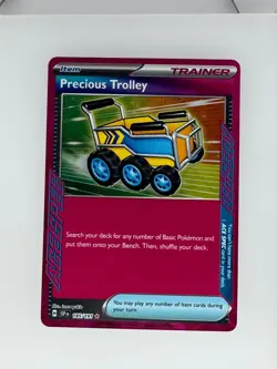 2024 Pokemon Surging Sparks Precious Trolley 185/191 NM - Image 1