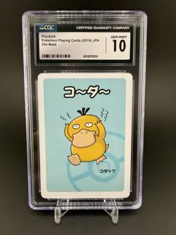 Pokemon Old Maid Psyduck Japanese CGC 10 Gem Mint - Image 1