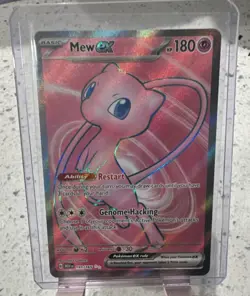 Pokemon Mew ex 193/165 Scarlet & Violet 151 Ultra Rare Full Art Holo - Image 1