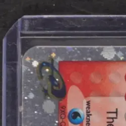 2003 POKEMON EX RUBY & SAPPHIRE #100/109 MAGMAR EX HOLO RARE - Image 3