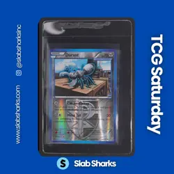 2013 POKEMON BLACK & WHITE PLASMA STORM #92/135 DURANT REVERSE HOLO - Image 1