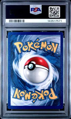 1999 POKEMON BASE SET SHADOWLESS #26 DRATINI PSA 7 - Image 2