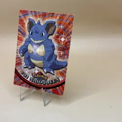 Nidoqueen #31 1999 Pokemon Black Topps TV Animation Edition Series 1-Non Holo LP - Image 5