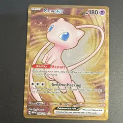 Pokemon TCG METAL Mew ex 151 UPC promo 205/165 - Image 1