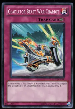 Gladiator Beast War Chariot TU03-EN019 Common / Short Print Yu-Gi-Oh - Image 1