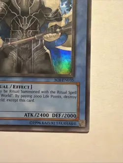 Demise, King Of Armageddon SOI-EN035 YuGiOh Shadow Of Infinity Holo - Image 4