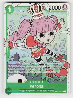 Legacy of the Master #OP12-034 Perona - Image 1