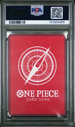 2025 ONE PIECE PROMOS PSA MAGAZINE EXCLUSIVE #001 SHANKS PSA 10 - Image 2