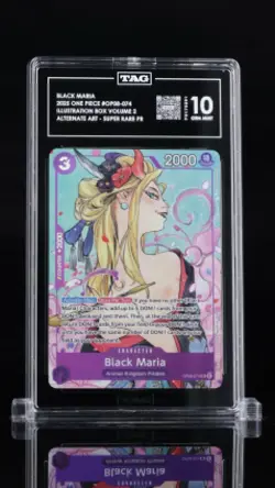 TAG 10 Black Maria OP08-074 2025 One Piece Promos Illustration Box VOL 2 - Image 1