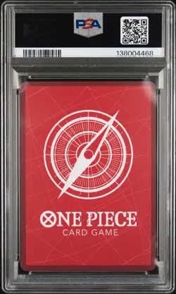 2025 ONE PIECE PROMOS PSA MAGAZINE EXCLUSIVE #001 SHANKS PSA 10 - Image 2