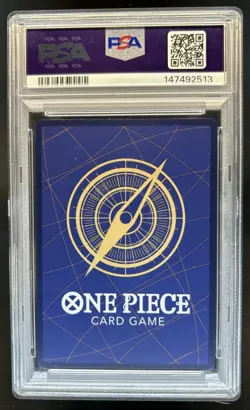 2025 One Piece Carrying On Will Sabo Secret Rare Manga Alt Art #OP13-120 PSA 10 - Image 2