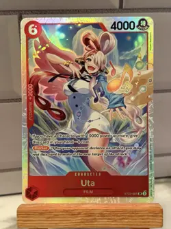 Uta ST23-001 Super Rare Starter Deck 23 One Piece Mint NM - Image 1