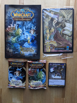 WoW TCG Heroes of Azeroth Starter Deck (no box) - Image 1