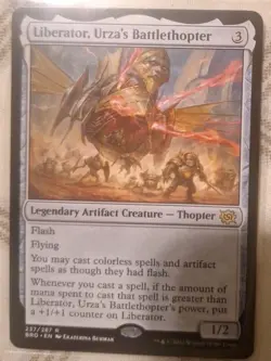 MTG the Brothers' War Liberator Urza's Battlethopter Regular Print Card 237/287 - Image 1