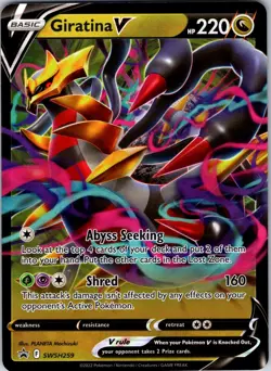 Giratina V - SWSH259 SWSH: Sword & Shield Promo Cards Pokemon NM Holo - Image 1
