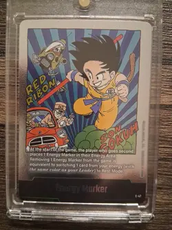 Dragon Ball Super Card Game Son Goku Energy Marker, Foil, E-47 - Image 3