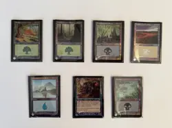7 Foil MTG Cards Odyssey 2001 (Magic the Gathering) - Image 1