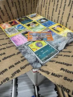 🔥 17lbs 4200+ UNSEARCHED Pokemon Bulk Lot! Some Holos & Vintage Cards LP/NM ✨ - Image 1