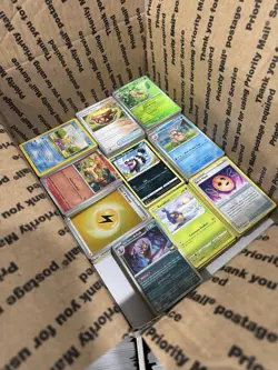 🔥 17lbs 4200+ UNSEARCHED Pokemon Bulk Lot! Some Holos & Vintage Cards LP/NM ✨ - Image 5