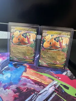 Pokemon Mega Dragonite EX Holo Card Lot (2 Cards) Ascended Hero’s 152/217 - Image 1