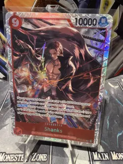 ST23-002 Shanks : Super Rare English One Piece TCG Card : ST23: Starter Deck - R - Image 1