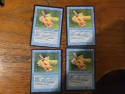 4x Fishliver Oil Arabian Nights MTG Magic The Gathering Card Vintage Pauper Blue - Image 1