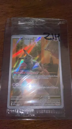 Mimikyu 075 Sv: Scarlet & Violet Promo Cards Holo Sealed - Image 1