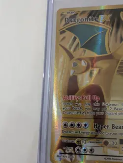 Pokemon TCG Dragonite-EX Evolutions Full Art Holo Card 106/108 Ultra Rare - Image 5