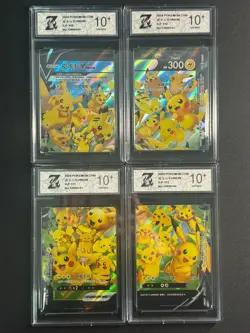Pikachu V-union Promo 109/S-P - 112/S-P Combination Pokemon Card Chinese Z10+ - Image 1