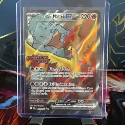Team Rocket's Moltres ex - (Destined Rivals Stamp) 208/182 Miscellaneous Cards & - Image 1