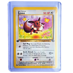 Eevee 51/64 Pokemon TCG 1st Edition Jungle NM Vintage 1999 Card - Image 1