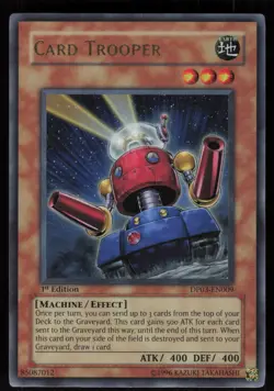 Card Trooper DP03-EN009 Ultra Rare 1st Edition Yu-Gi-Oh - Image 1