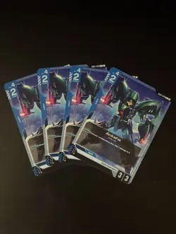 Anksha x4 GD01-020 Newtype Rising Gundam Card Game - Image 1
