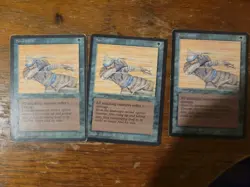 3x Sandstorm Arabian Nights MTG Magic The Gathering Card Vintage Pauper Green - Image 1