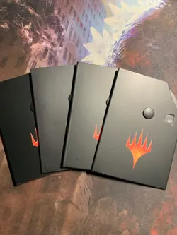 MTG Life Counter Spindown Wheel x 4 - Basic Black | NM | - Image 1