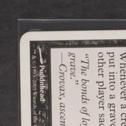 2005 MAGIC: THE GATHERING 9TH EDITION #135 GRAVE PACT - Image 3