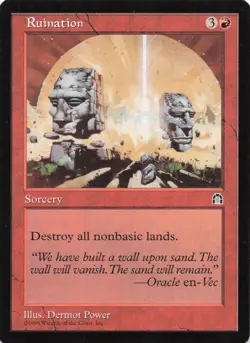 MTG - Ruination - Stronghold - Image 1