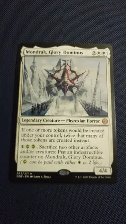 MTG Mondrak, Glory Dominus Phyrexia (Regular, ONE) NM - Image 1