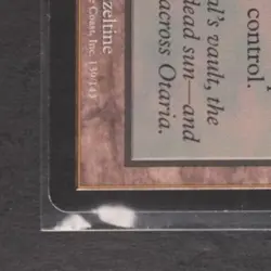 2002 MAGIC: THE GATHERING TORMENT #139 CABAL COFFERS - Image 4