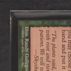 1998 MAGIC THE GATHERING STRONGHOLD BURGEONING - Image 3