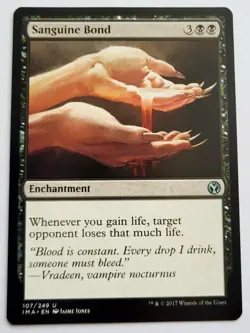 MTG Sanguine Bond - Iconic Masters NM - Image 1