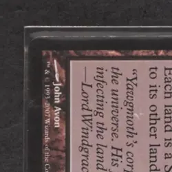 2007 MAGIC THE GATHERING PLANAR CHAOS #165 URBORG, TOMB OF YAWGMOTH - Image 3