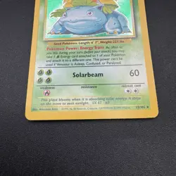 RARE Pokemon Base Set Venusaur 15/102 (MP/HP) Fast Free Shipping - Image 5