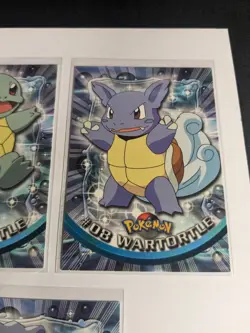 1999 Topps Pokemon TV Series Blastoise Set #09 - Black logo - Non Holo LP - Image 3