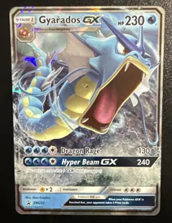 Gyarados GX SM212 Pokemon TCG Black Star Promo Full Art Ultra Rare NM-MT - Image 1
