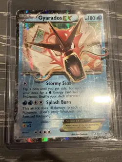 Pokemon TCG Gyarados EX XY106 Holo Rare Black Star Promos - Image 1