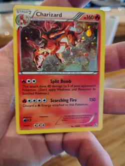 Charizard Holo 19/113 Legendary Treasures Pokemon TCG - NM - Image 1