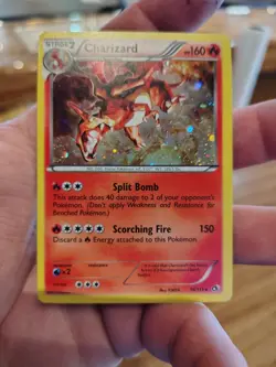 Charizard Holo 19/113 Legendary Treasures Pokemon TCG - NM - Image 3